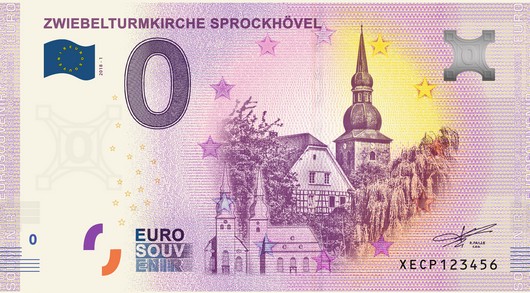 0-Euro-Schein Sprockhövel