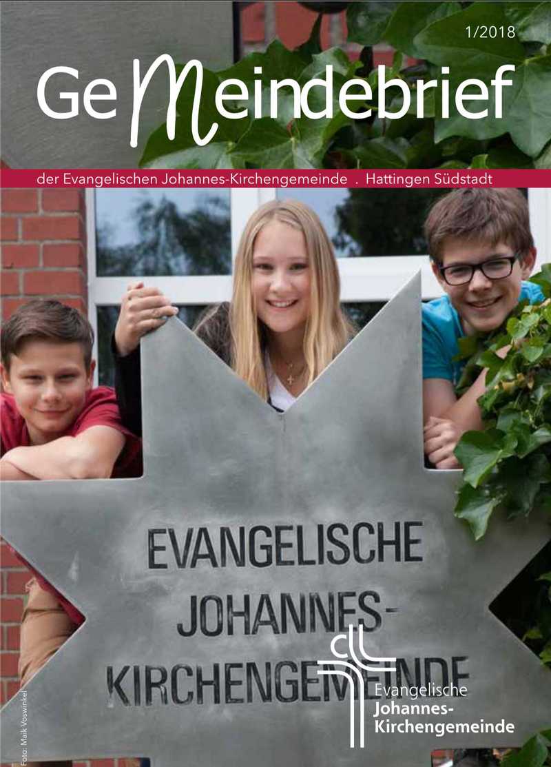 Ev. Johannes-Kirchengemeinde Gemeindebrief Titel